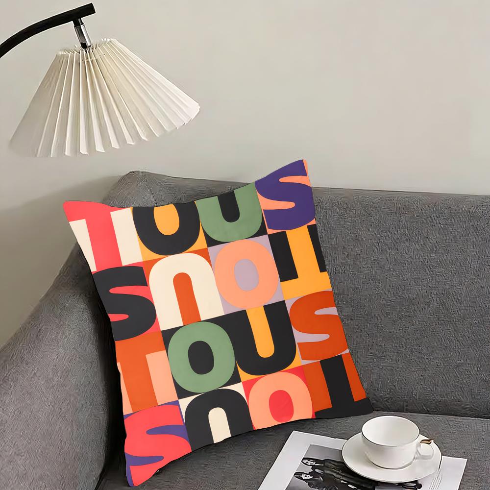 TTous Marken Kissenbezug Ultraweiches Hautfreundliches Gewebe Wolkenartiger Komfort Verdeckter Reißverschluss