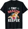 Tiny Dragon Keeper Leopard Gecko Lover Lizard Reptile Flower Gift Unisex T-Shirt