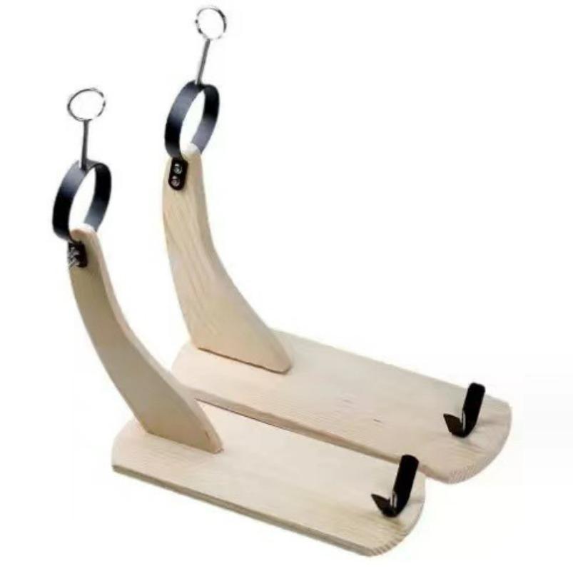 

Деревянная подставка для хамона с нескользящими накладками, подставка для нарезки хамона для дома, акация