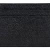 Gucci Palladium Metal Double G Logo Leather Card Holder Men Card Holder Black 734999-DJ20N-1000