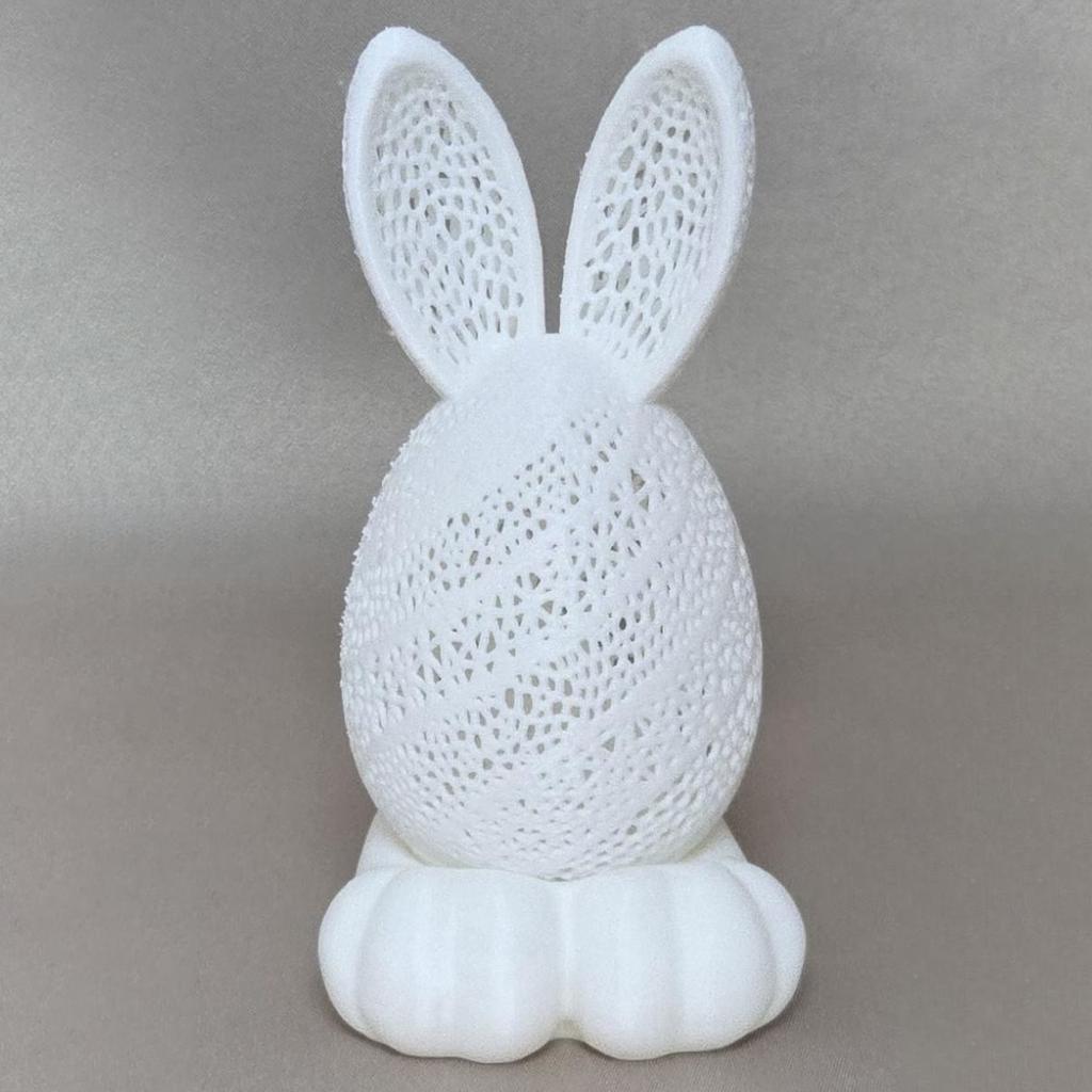 3D-utskrift Påsk populär kanin ljusstake dekoration kreativ nattlampa festivaldekoration