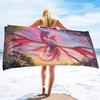 Majestic Dragon Bath Towel - Fantasy Design, Soft Absorbent, Perfect for Summer Fun, Adds Adventure to Your Beach Days