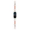 Strap for Xiaomi Mi Band 9 Stainless Steel Buckle Bracelet for Miband 8 NFC Fashion Lady Style Replacement Silicone Band