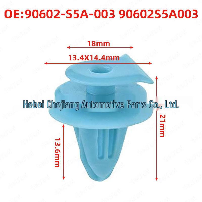 

90602-S5A-003: Compatible with Honda Civic and Accord windshield sunroof fastening clip. Car Craftsman Auto Parts