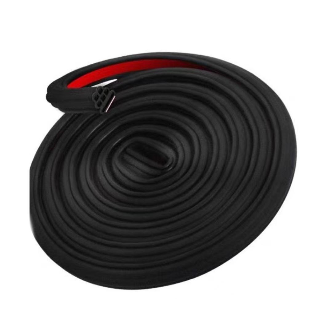 Rubber Flexible Self-Adhesive Door Seal For Easy Application And Has Good Sound Insulation Effect.