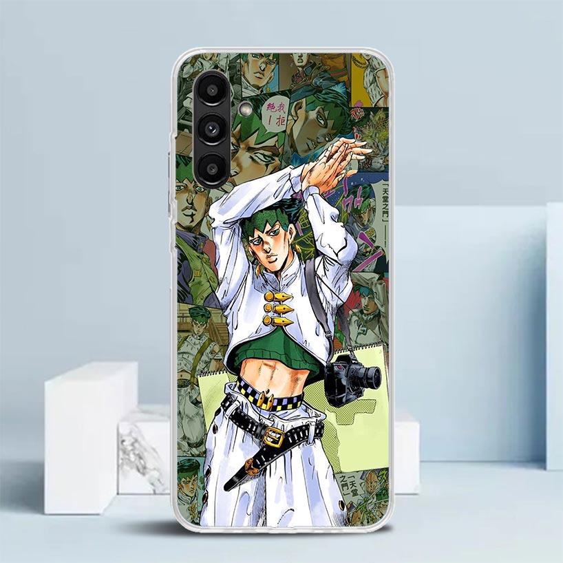 JoJo Adventure Rohan Kishibe Cover for Samsung Galaxy A17 A37 A57 A16 A26 A36 A56 A15 A14 A55 Phone Case A13 A53 A25 A35 A24 A34
