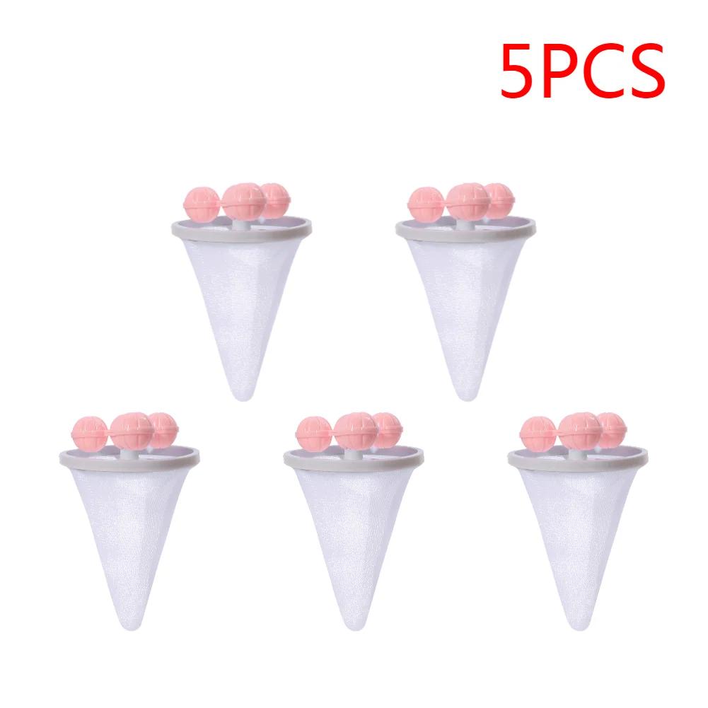 Laundry Ball Mesh Filter Bag Washing Machine Hair Removal Device Floating Pet Fur Catcher Laundry Hair Removal Cleaning Mesh Bag