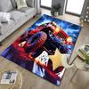 Nighttime Truck Drive Office Rug Chair Mat, Game Carpet, Suitable for Front Door, Bedroom, Living Room, Desk, Holiday Gift
