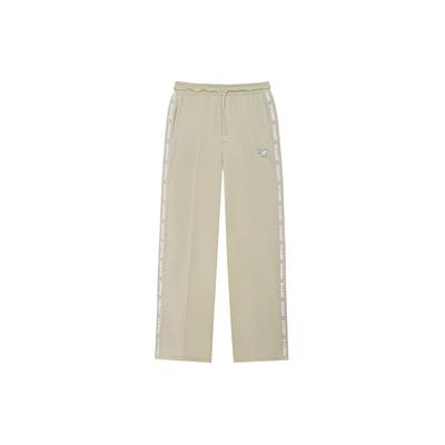 Li Ning X Disney Kollaboration Dumbo Serie Seitenstreifen Gestrickte Gerade Bein Sporthose Damenhose Glimmer AKLRA78-1