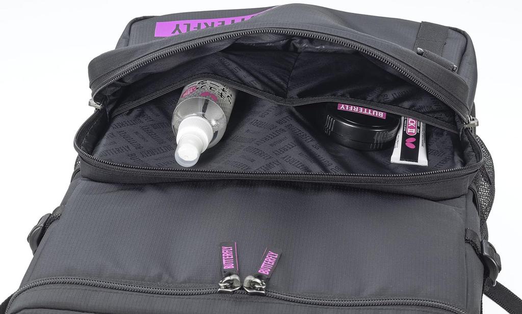 Table Tennis Backpack Mobilitas Rucksack Water Repellent 63370 Rose Free Size [Butterfly]