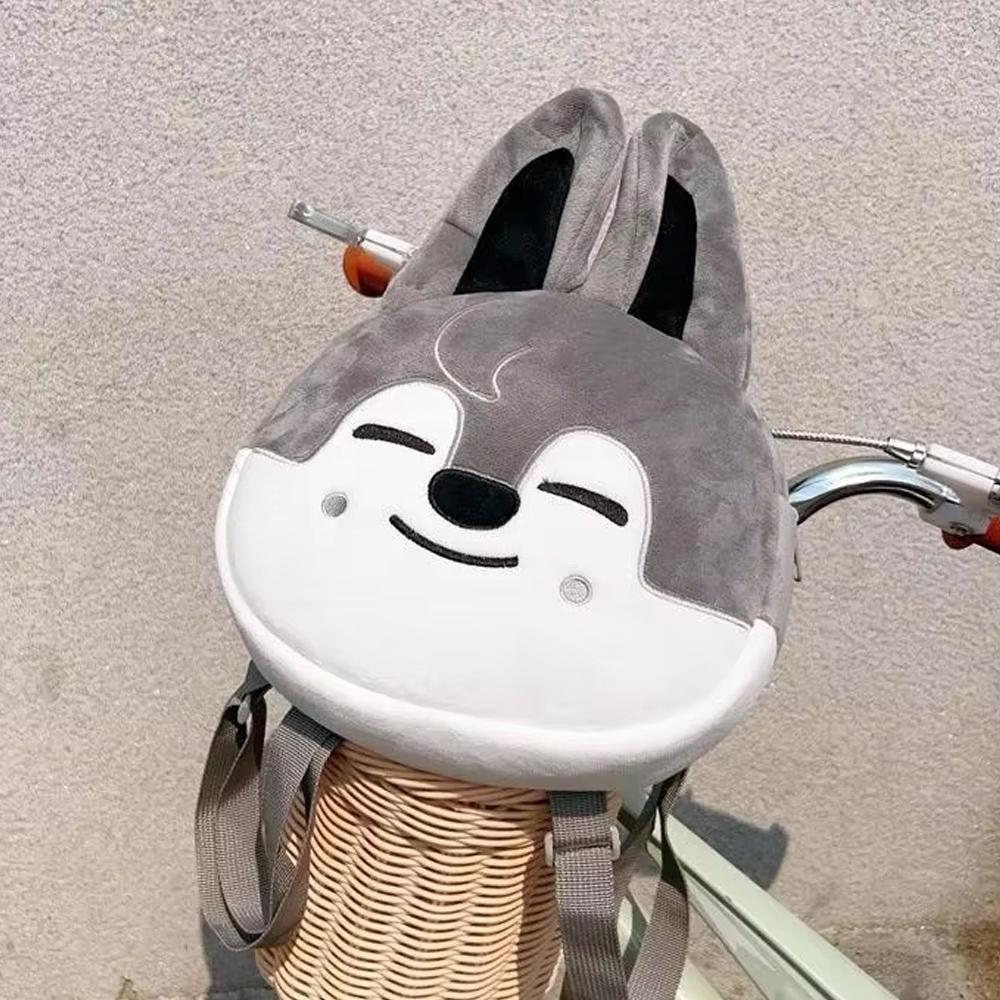 SKZOO Kpop Rucksack Tasche Plüsch Herren Hüfttasche Damen Freizeit Schräg über die Brust Tasche für Handy Kinder Tasche