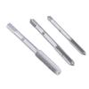 (YY) 5Pcs/Pack 2025 New Bearing Steel Taper Hand Spiral Point Straight Fluted Screw Thread Hand Tap Drill M3/M4/M5/M6/M8