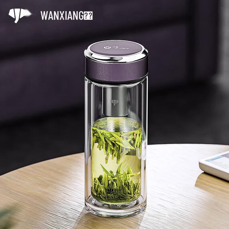 Wanxiang Double-Wall Glass Tumbler