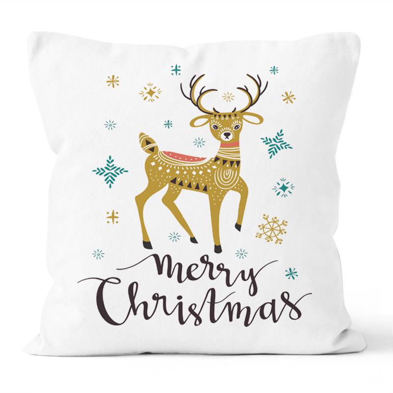

Трансграничные рождественские наволочки, праздничные подарки, домашние диванные подушки, наволочки без наполнителя 40x40cm