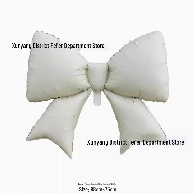 2026 Large Bow Aluminum Foil Balloon for Children's Birthday, Adult Party, or Wedding Decoration
