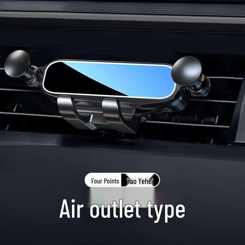 Universal Gravity Car Phone Holder Clip for Air Vent Random Style [Eagle Beak Clip]