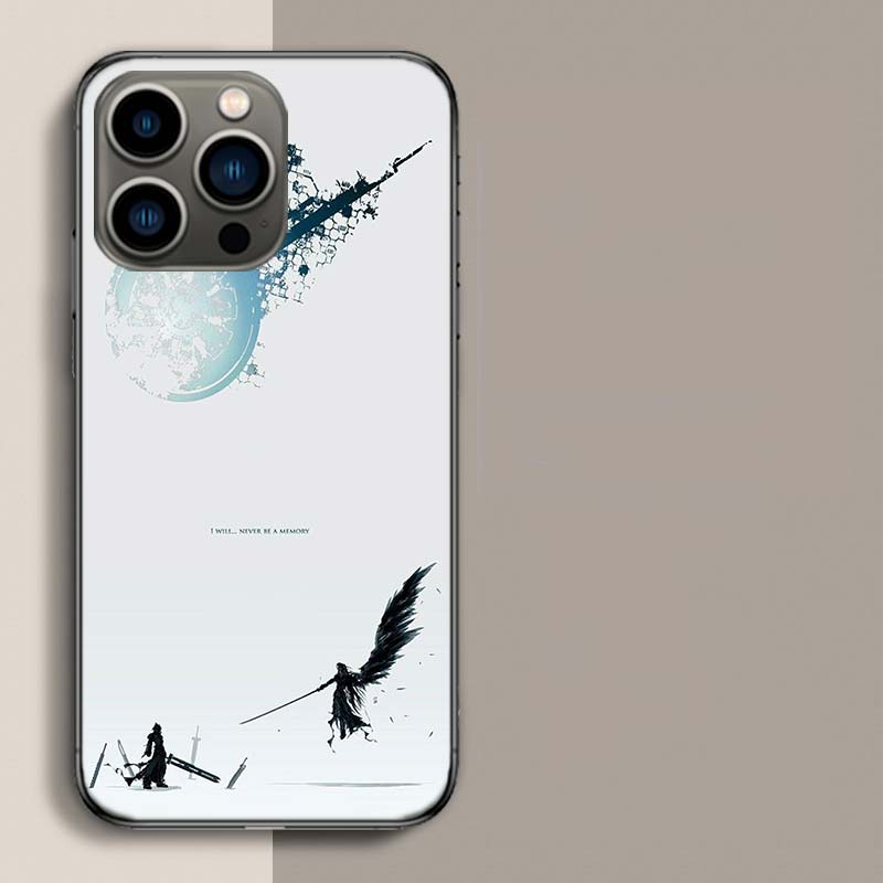 

Аниме FINAL FANTASY 7 BloodyBeni Чехол для телефона Для Iphone 17 Air 15 Pro 14 Plus 16 Pro Max 17E 16E 12 13 Mini 11 Чехол Милый Fundas iPhone 16 Pro