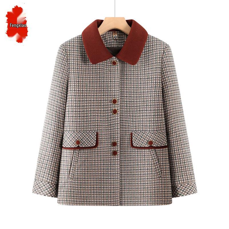 2025 Spring/Autumn Loose Fit Casual Jacket for Senior Women