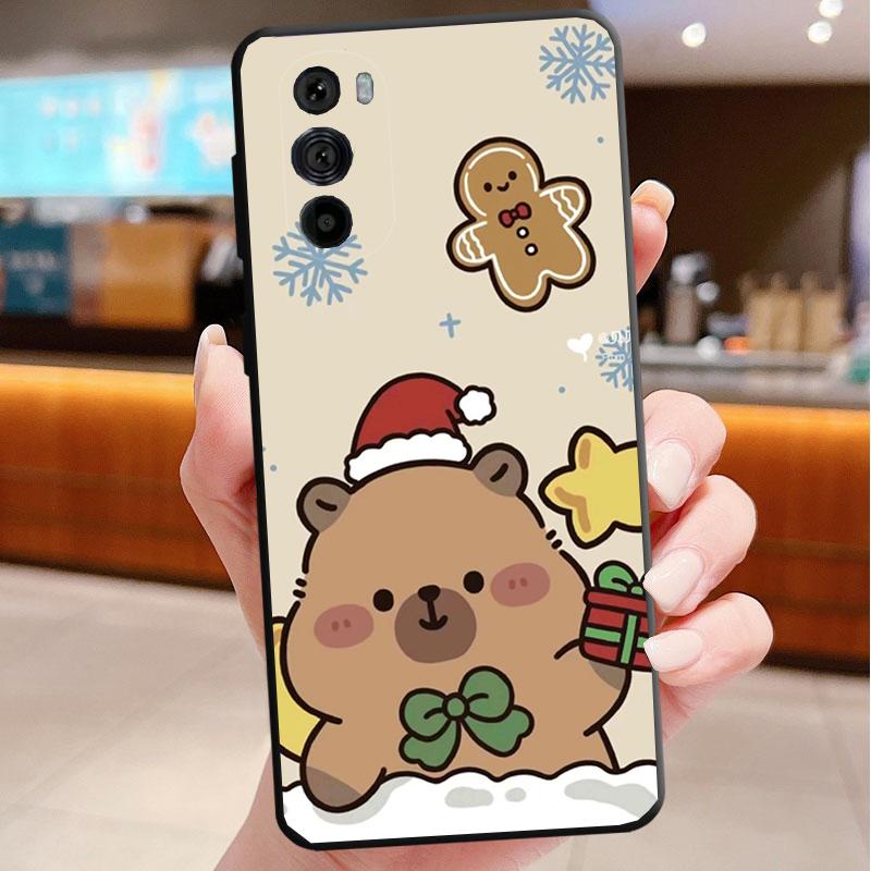 Capybara Phone case For Motorola Edge 50 40 Pro 50 40 30 Ultra Neo Fusion Moto G Play G Stylus G Power G 5G