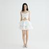 Leobyui Daisy Skirt White