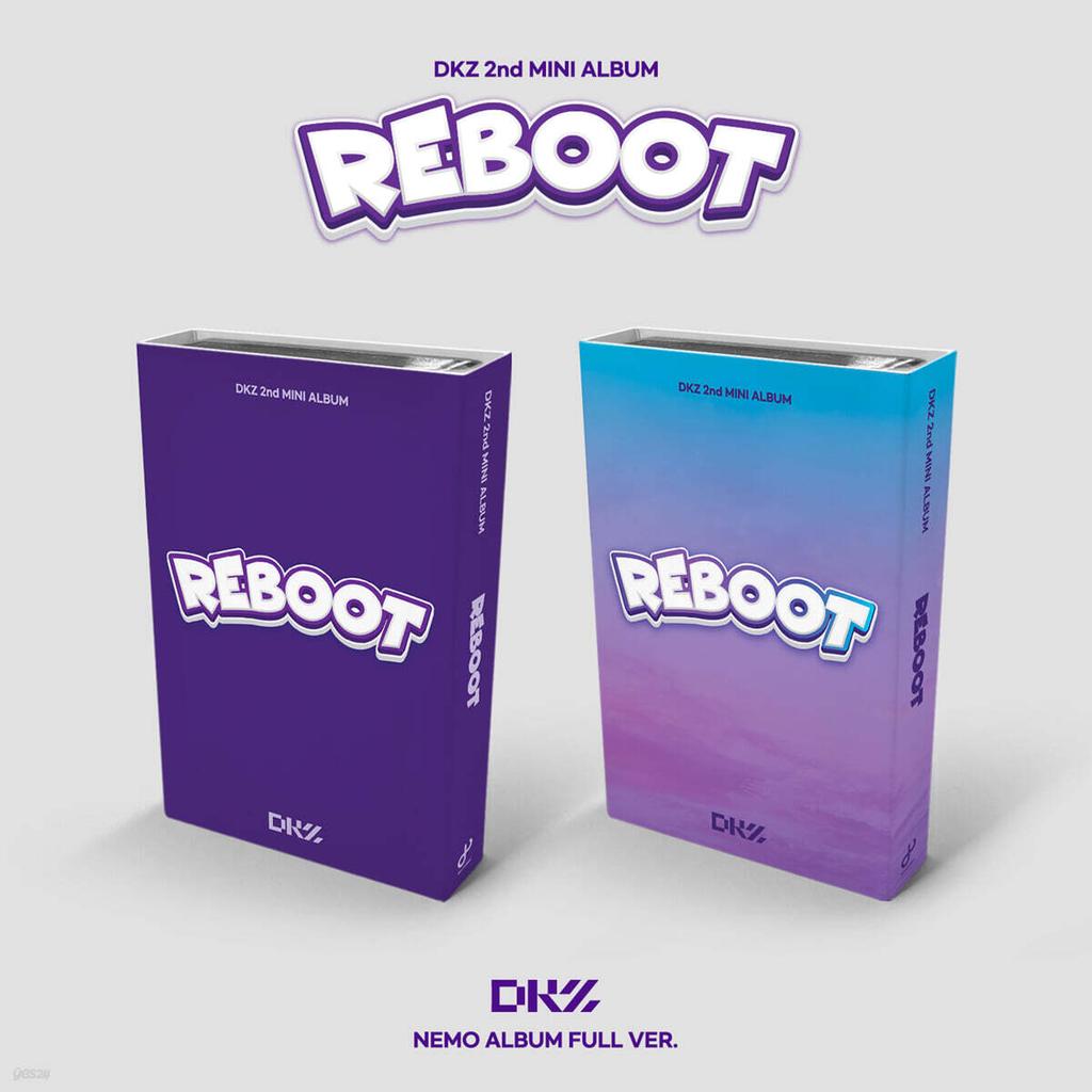 DKZ - 2nd Mini Album: REBOOT (SMART ALBUM Ver.)(NEMO) [2 types SET]