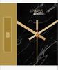 Ultra-Quiet 6278 Quartz Wall Clock with Marble Texture - Nordic Fashion for Living Room