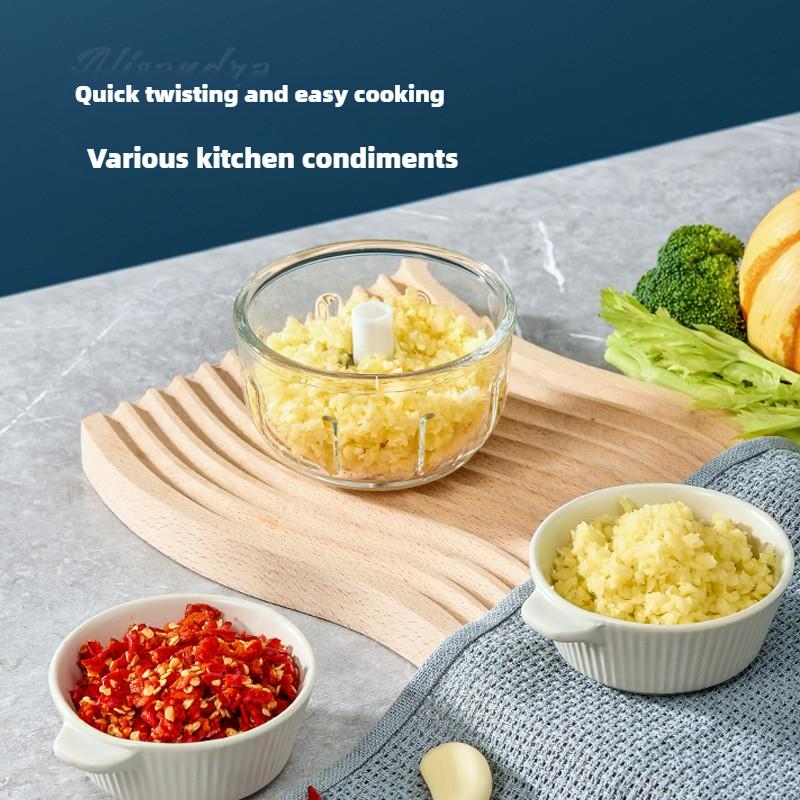 Elektrischer Knoblauchschläger Küche Haushalt Fleischwolf Rühren Hackfleisch