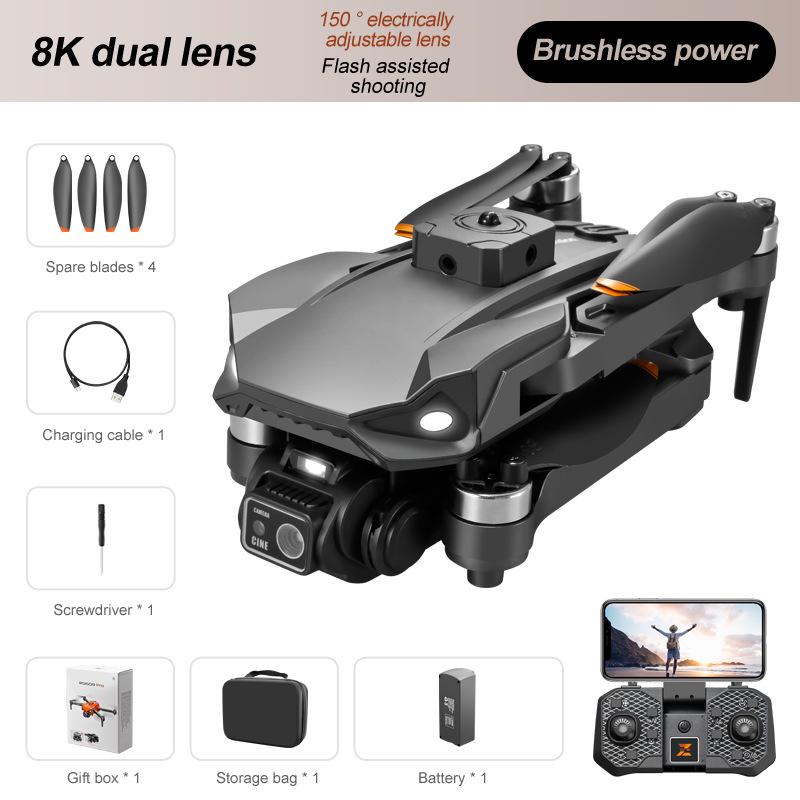 RG608PRO Drone: Night Vision, Dual Camera, Obstacle Avoidance, Remote Control, 4-Axis Aircraft