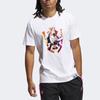 Adidas Abstraction Basketball Crew Neck Short Sleeve T-Shirt Men Tops White GH6719