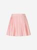 LORDLOAR Asymmetrical Pleated Skirt L/Pink