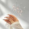 2/3/5Pcs Reusable Glass Straw Transparent Heart-shaped Straws Set Suitable for Milkshakes Juices Coffee Bar Accessories
