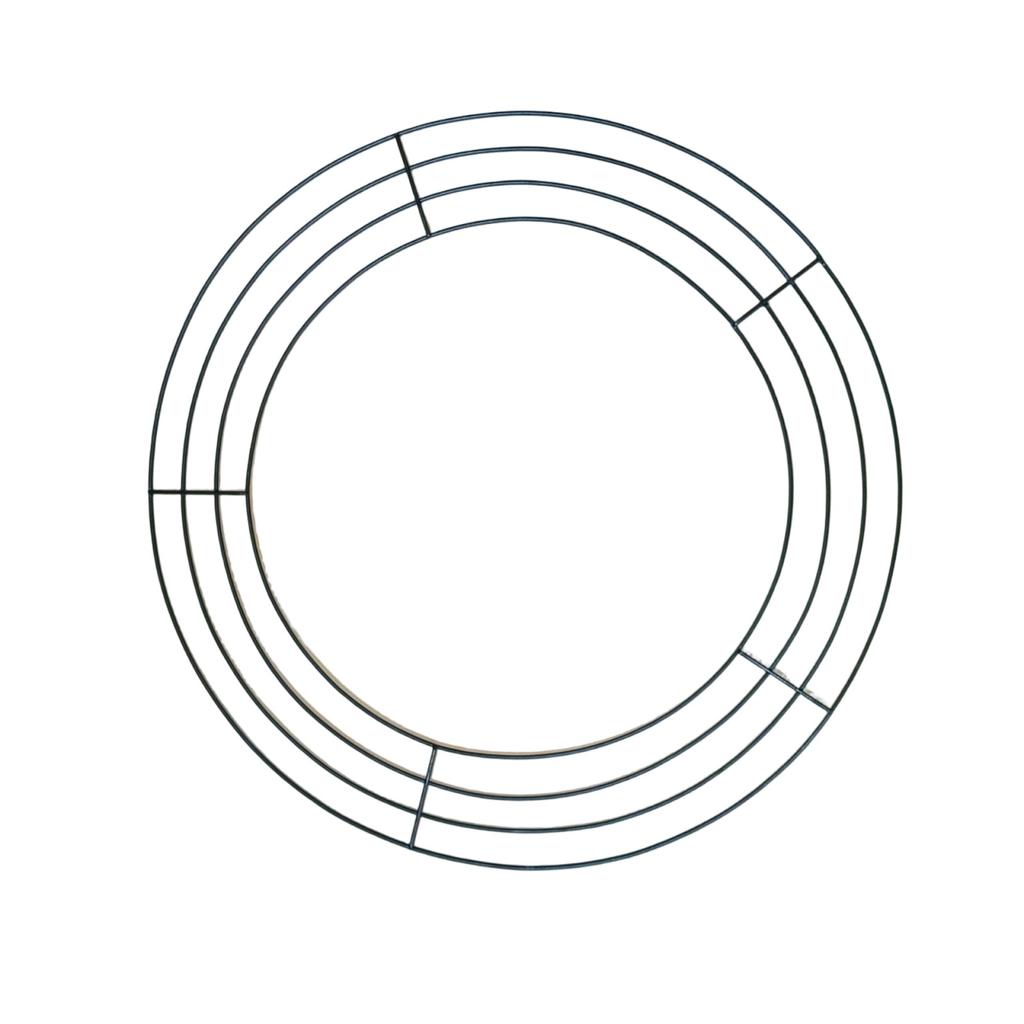 Osterkranz aus Metall, Drahtform, Blumengarten, Hasenform, Drahtkranzform für Ostern, DIY-Bastelprojekt, für drinnen und draußen, Feiertags-Hängedekor, 16
