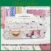 Dog Pen Case Collapsible Canvas Storage For Students And Kids