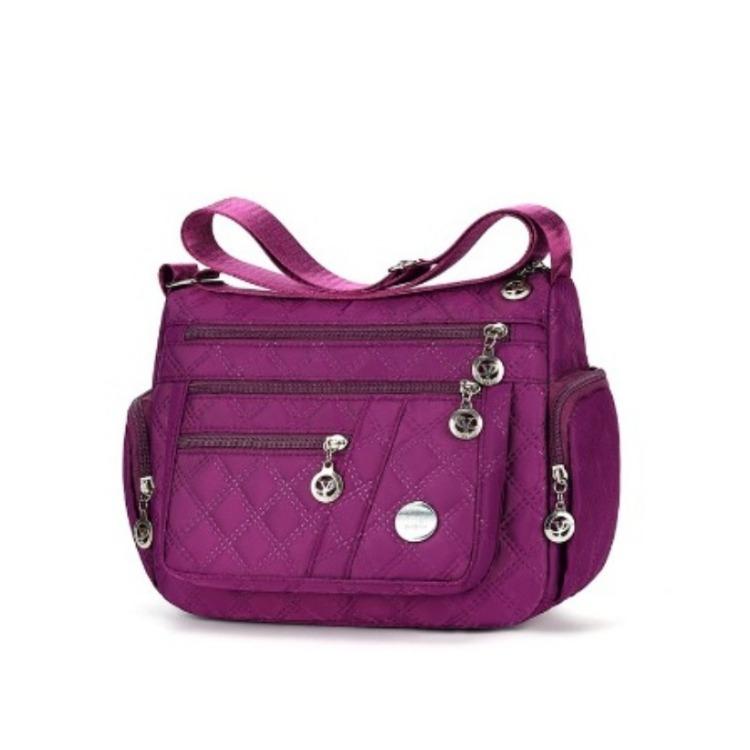 Geantă de umăr unică Capacitate mare Geantă pentru mama de vârstă mijlocie pentru femei Pânză Oxford Călătorie Pânză de nailon Geantă crossbody