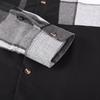 Men's Color-blocked Shirt Long Sleeve Men's Casual Fashion Trend With Pocket Shirt Jacket