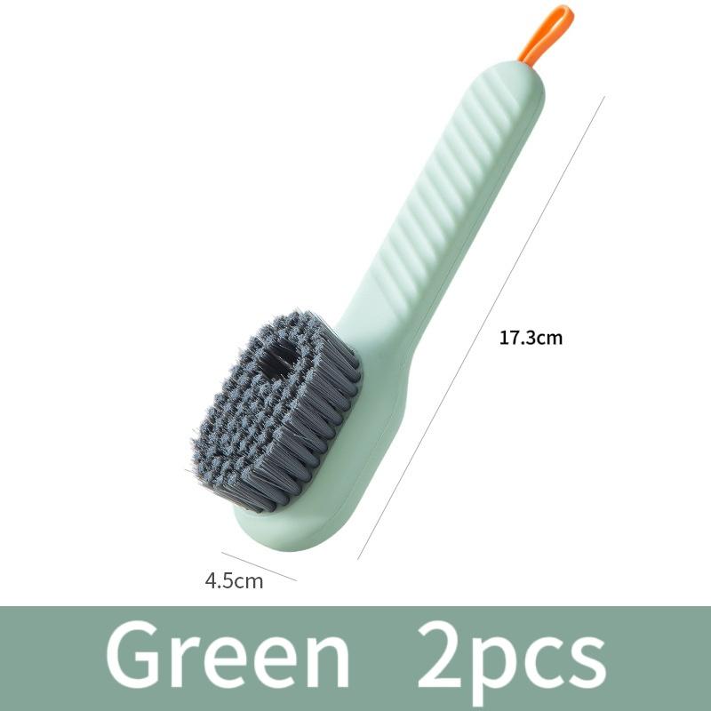 Fashion Multifunction Shoe Brush Soft Bristled Liquid Filled Up Wash Shoe Cleaning House Accessories Clean Kitchen Tools