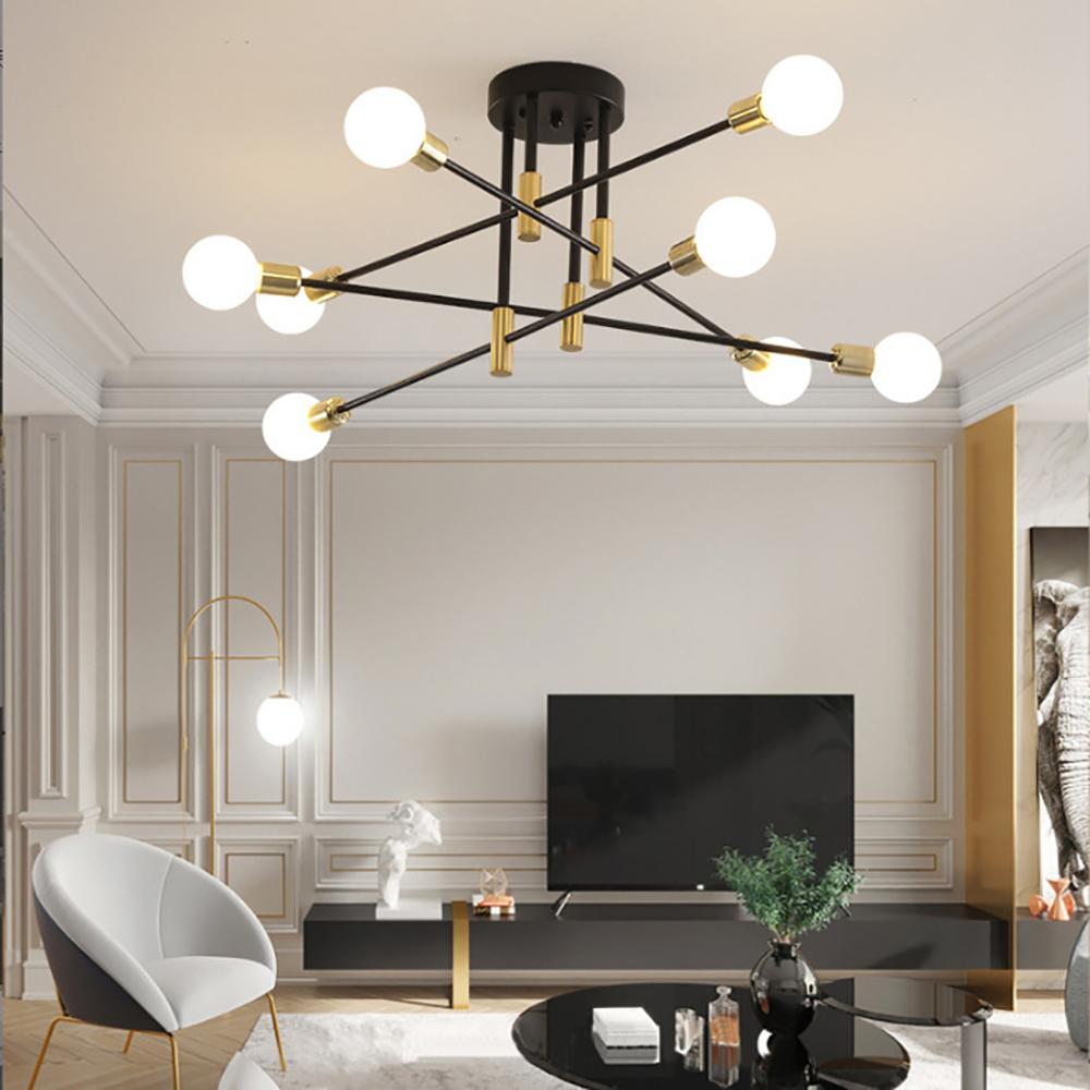 Nordic LED Ceiling Light Indoor Chandelier Bedroom Modern  Decoration Applicative Living Room Dining Room Stage Coffee Shop Bar
