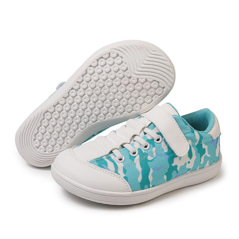 Kids Sneakers Slipstop Toddler Shoes For Children Baby Barefoot Shoes Outdoor Walking Trekking School Student Flats Shoes