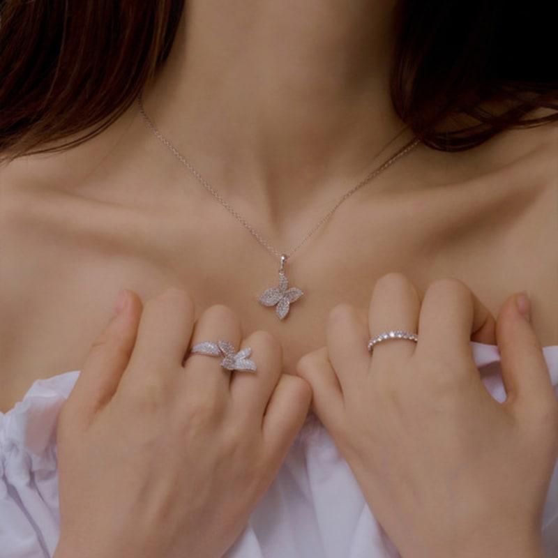 MACIER Blossom Open Ring