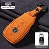 Mercedes-Benz E300L/GLC260/E260L Key Cover with Full Suede and Buckle - Men's Interior Decoration