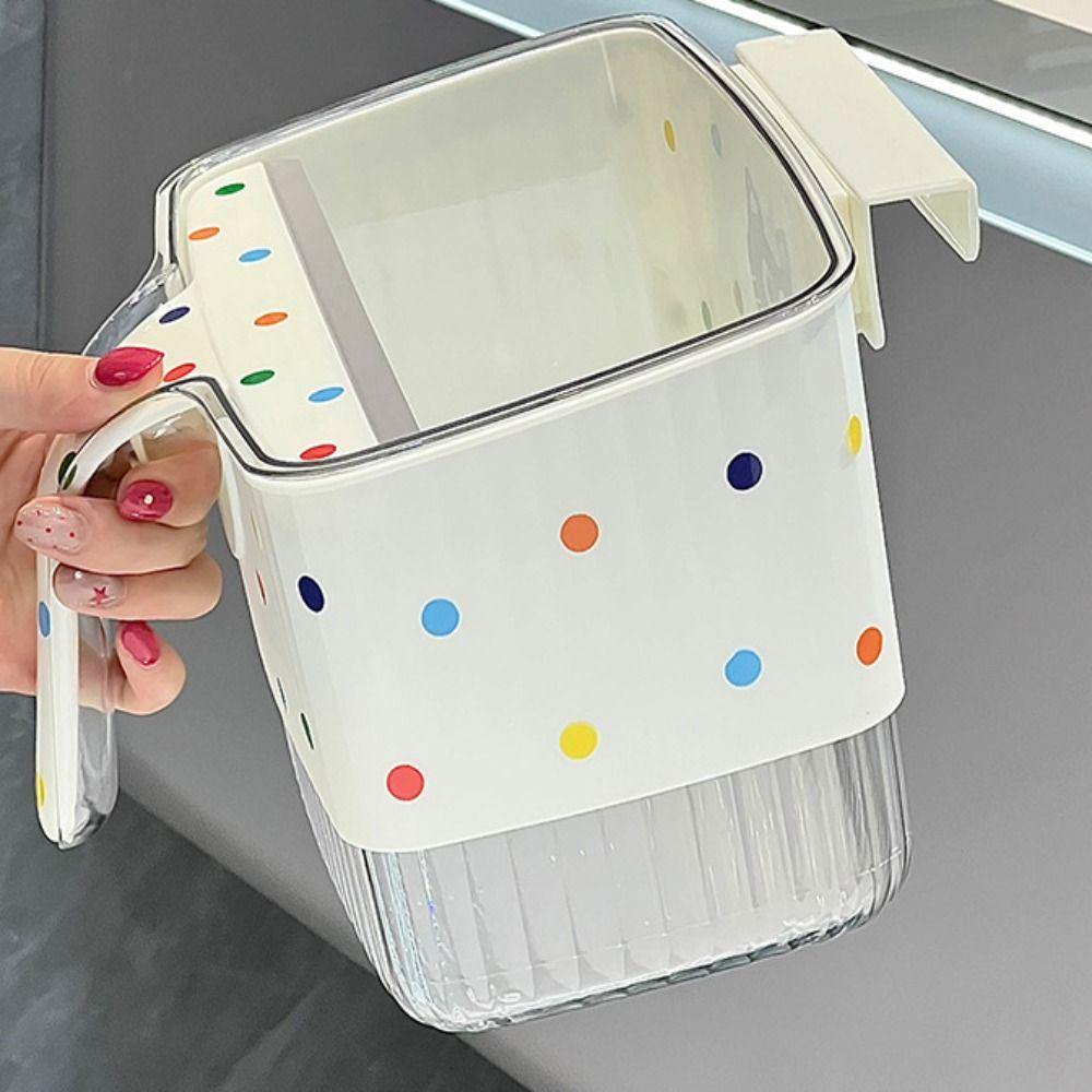 Large Capacity Waste Trash Can Wall-Mounted Food Waste Toilet  Household Cleaning Tools