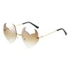Trendy Stylish Irregular Sunglasses For Parties And Festivals With Uv380 Protection