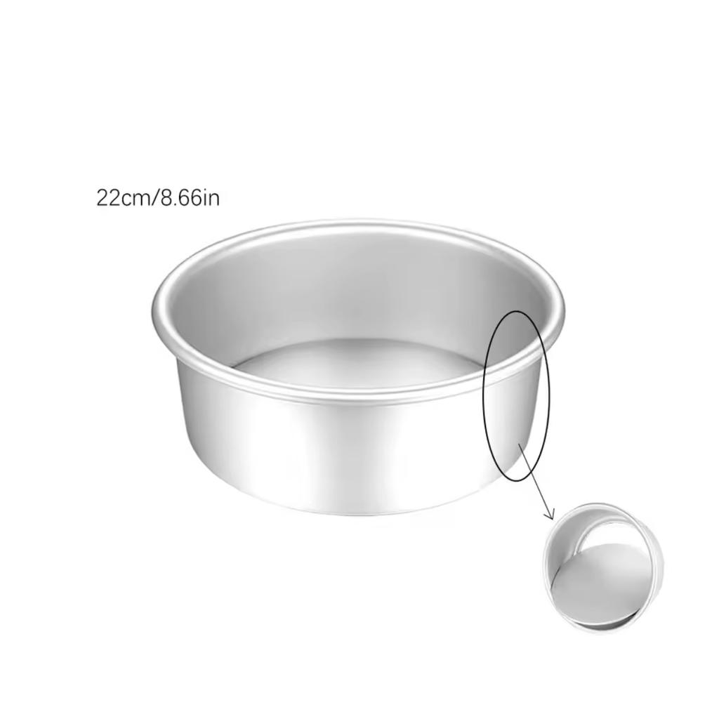 4/6/8 Inch Birthday Cake Mold, Aluminum Alloy Active Bottom Cake Mold, Home Baking Tray Mold, Baking Utensils Cake Tools
