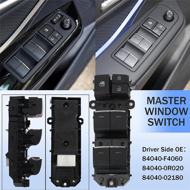 LED Master Power Window Switch Kit LED Master Power Window Switch Master Power Window Switch чёрный