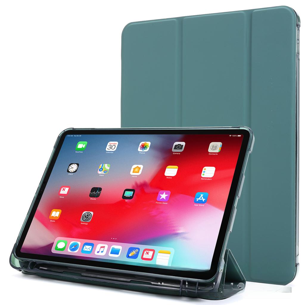 For IPad 10.2inch Pen Slot Protective Case 10.9inch Airbag Anti-Drop Air45 Pro11 Transparent