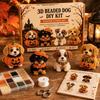 Süßes Design Halloween Perlenhund-Set Tierform Handgemachtes Perlenkunst-Set Heimdeko