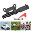 100PSI Mini Bike Pump Portable High Pressure Bicycle Basketball Pump with Soft Pipe