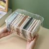 Acrylic Sundries Storage Basket Transparent Desk Organizer New Phone Case Organizer