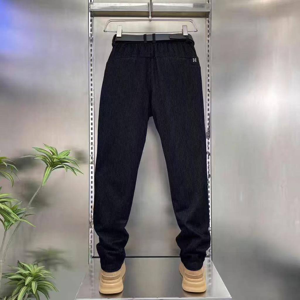 Men's High-end Autumn and Winter New Casual Pants High-end Versatile Slim-fit Straight Business Fashion Men's Pants
