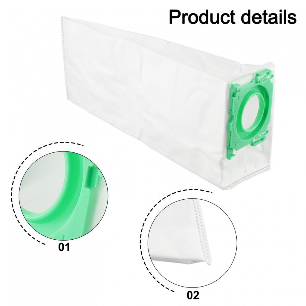 8-PACK 6629ER Vacuum Cleaner Bags For Sebo For X Series Replacement Vacuum